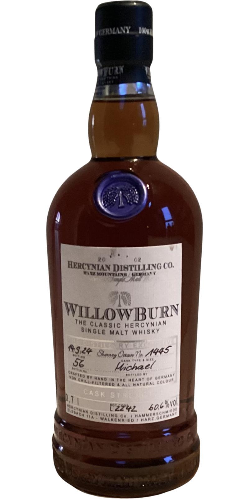 WillowBurn The Distillery Exclusive  Cask Strength