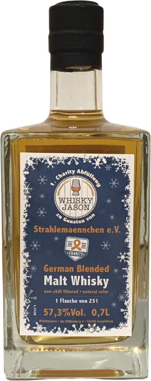 German Blended Malt Whisky 1. Charity Abfüllung WhJs