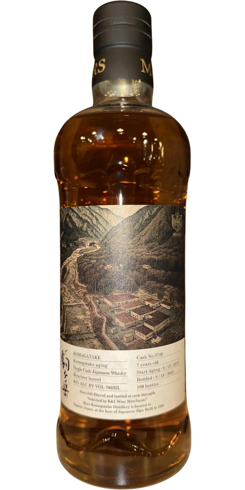 Mars 2018 Single Cask Komagatake