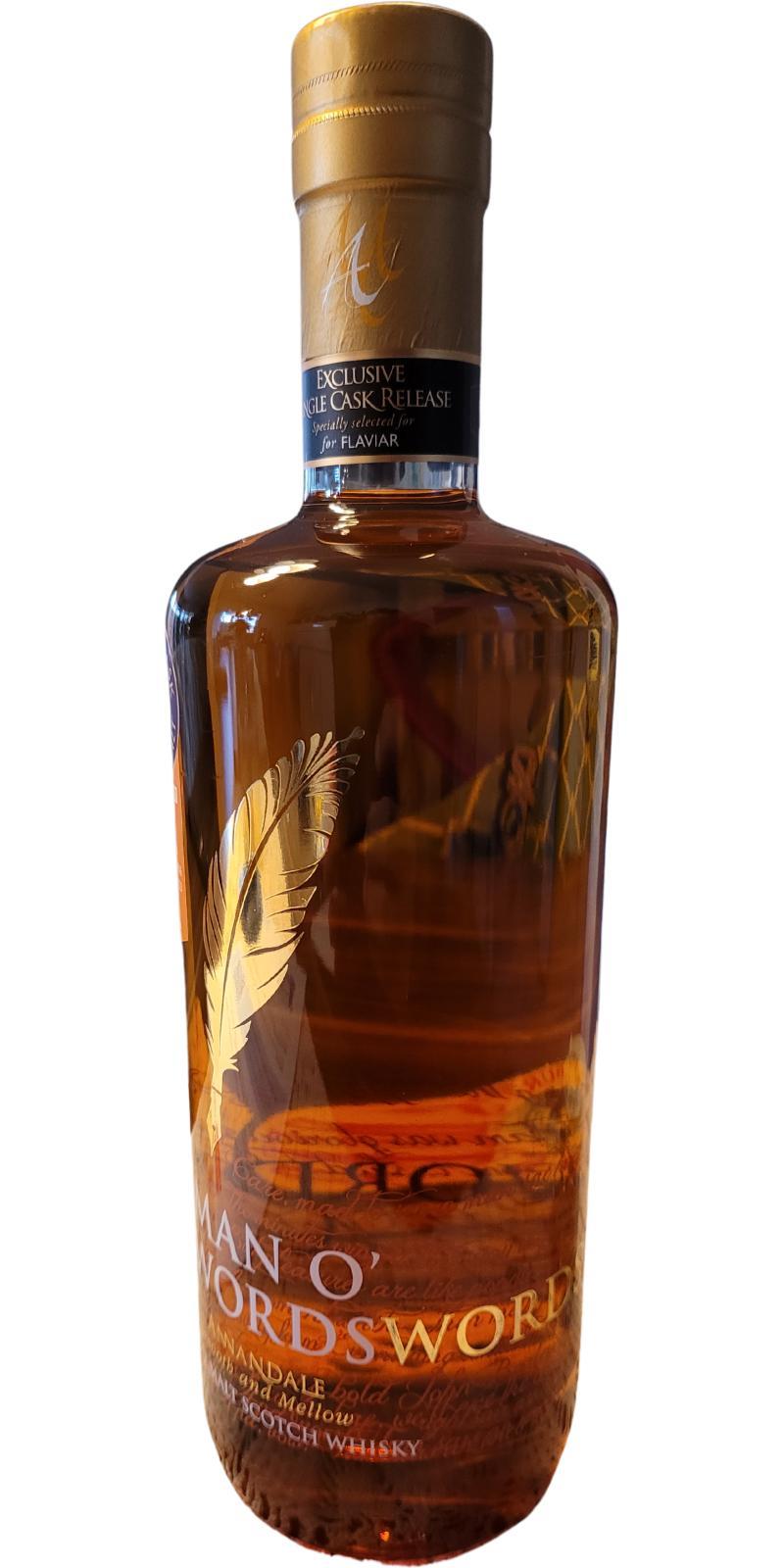 Annandale 2016  Man O' Words - Special Bottling