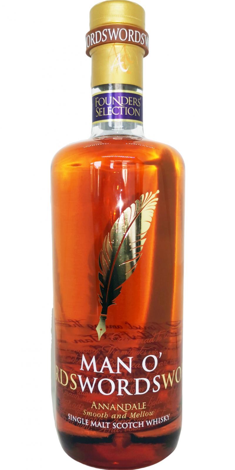 Annandale 2016  Man O' Words - Founders' Selection