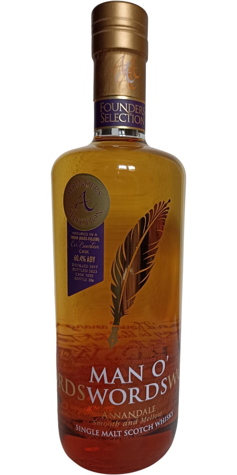 Annandale 2017  Man O' Words - Founders' Selection