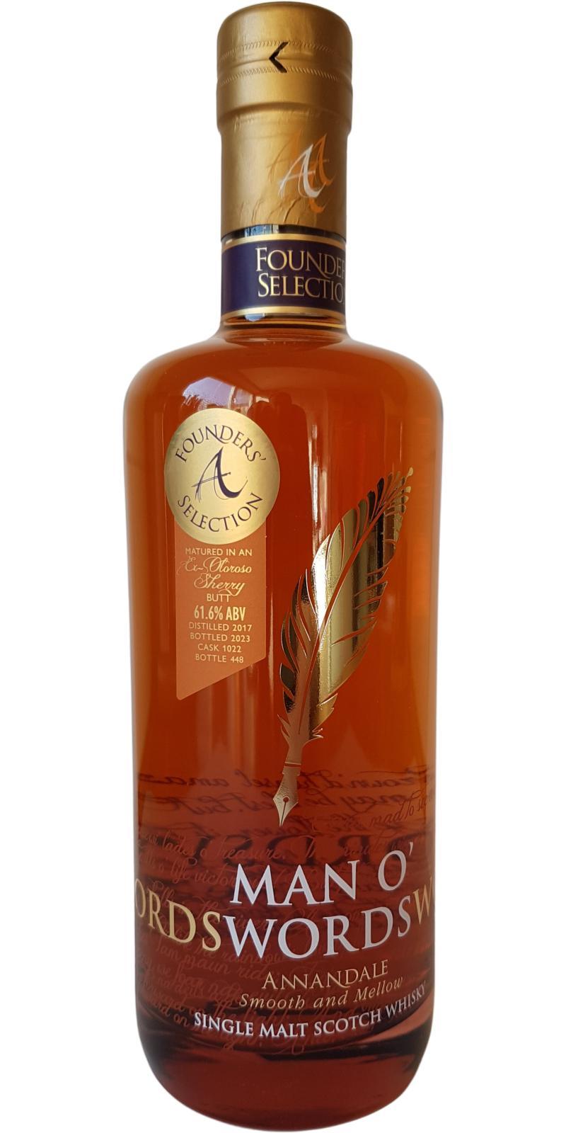 Annandale 2017  Man O' Words - Founders' Selection