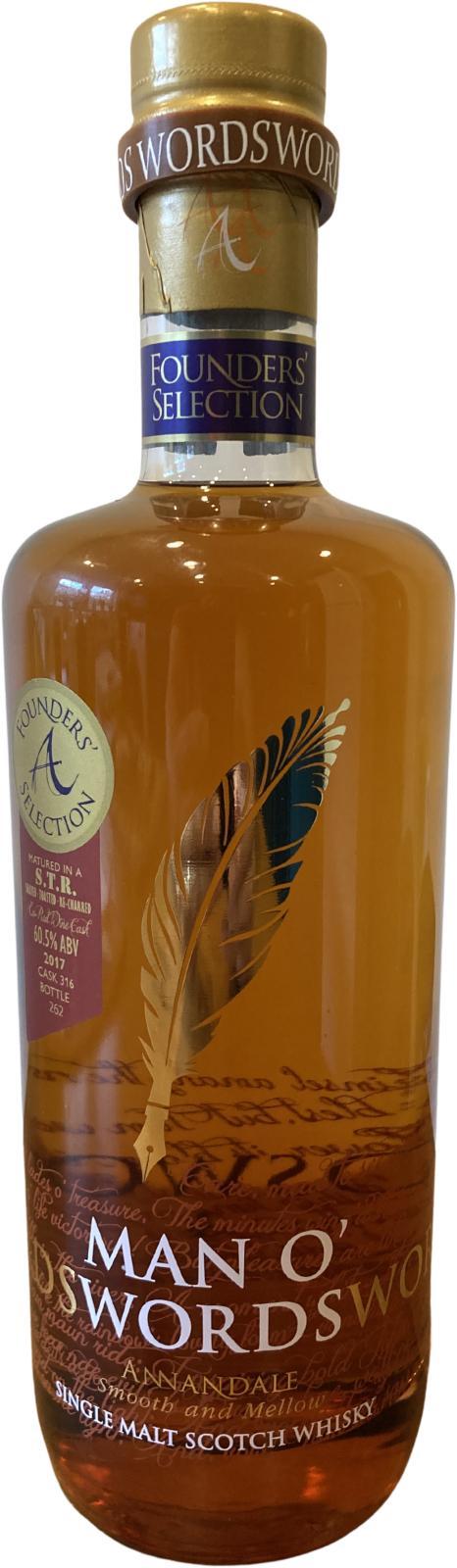 Annandale 2017   Man O' Words - Founders' Selection