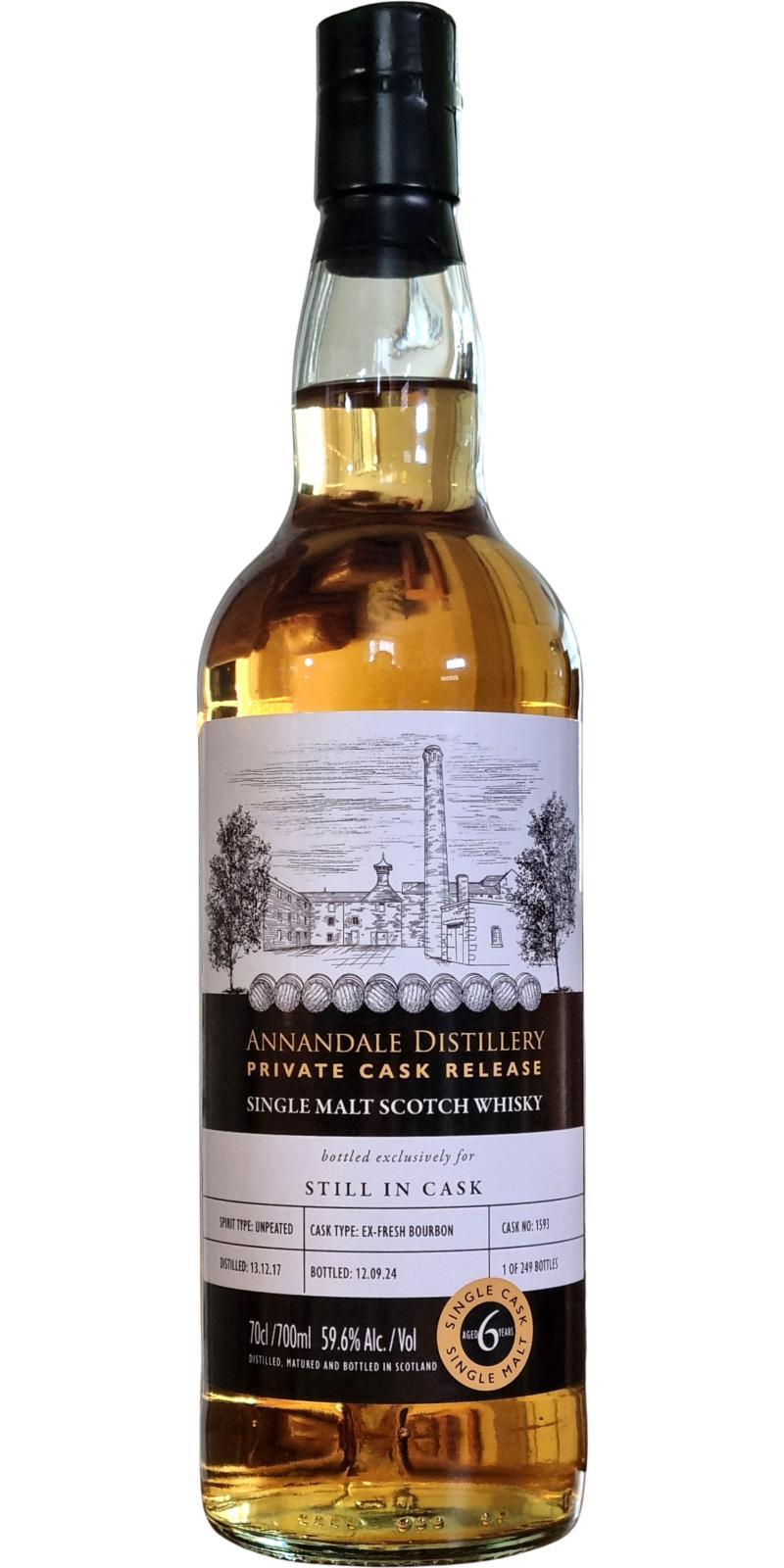 Annandale 2017  Private Cask Release