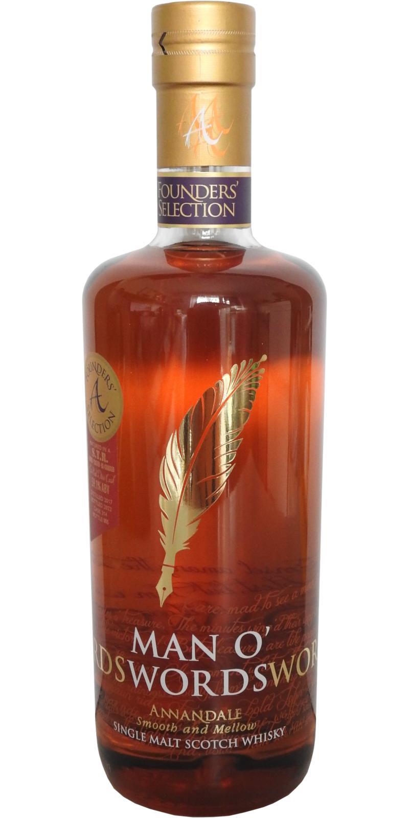 Annandale 2017  Man O' Words - Founders' Selection