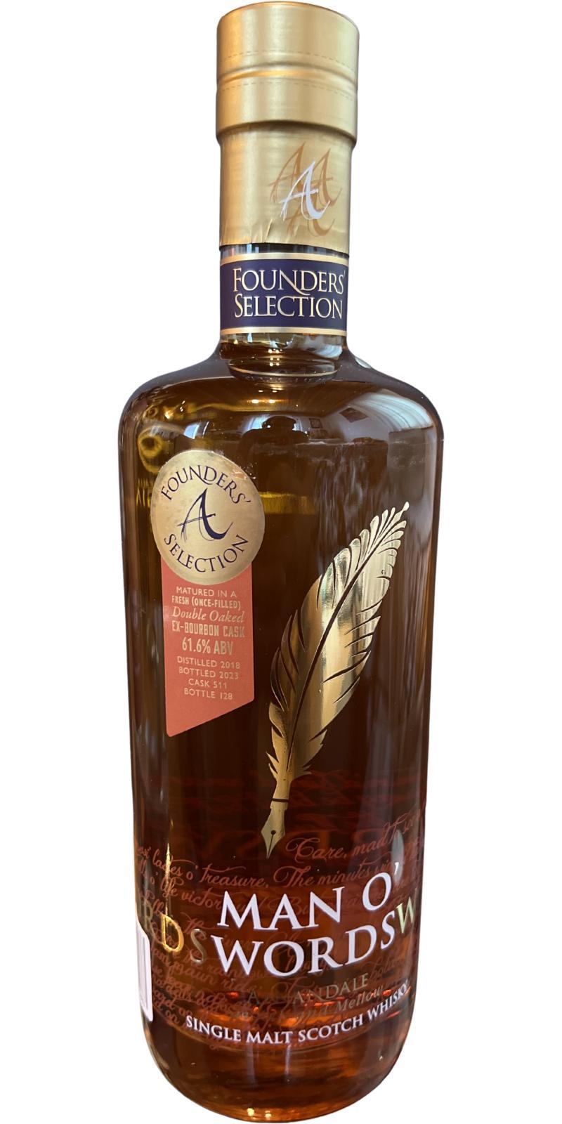 Annandale 2018  Man O' Words - Founders' Selection