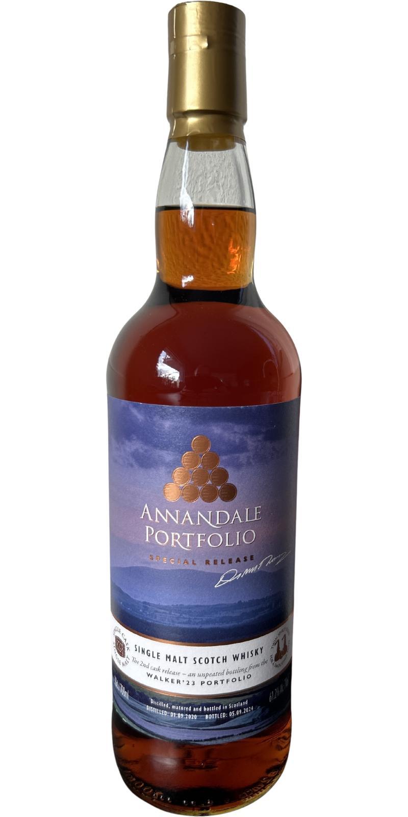 Annandale 2020  Walker 23 Portfolio the 2nd Cask release