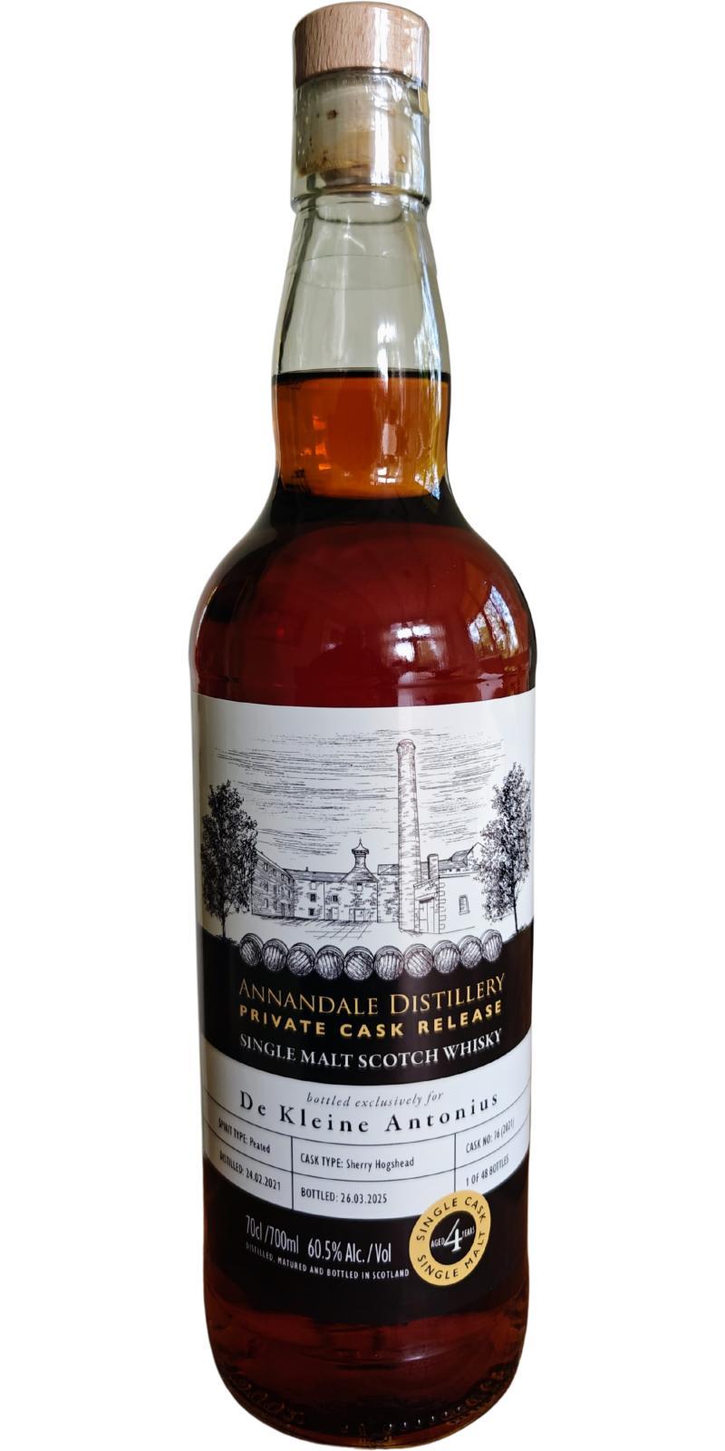 Annandale 2021  Private Cask Release