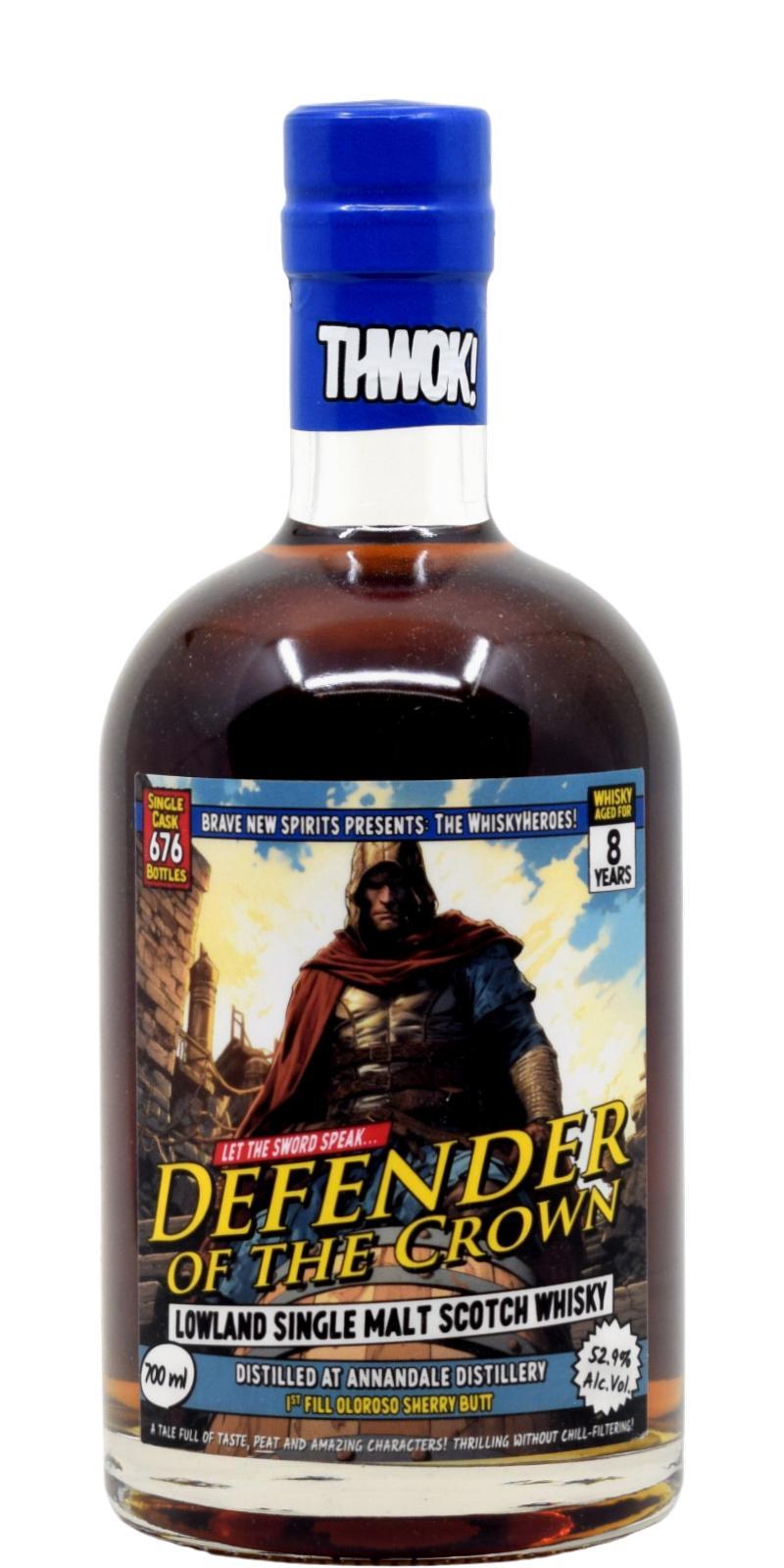 Annandale 08-year-old BNSp  Defender Of The Crown - The WhiskyHeroes