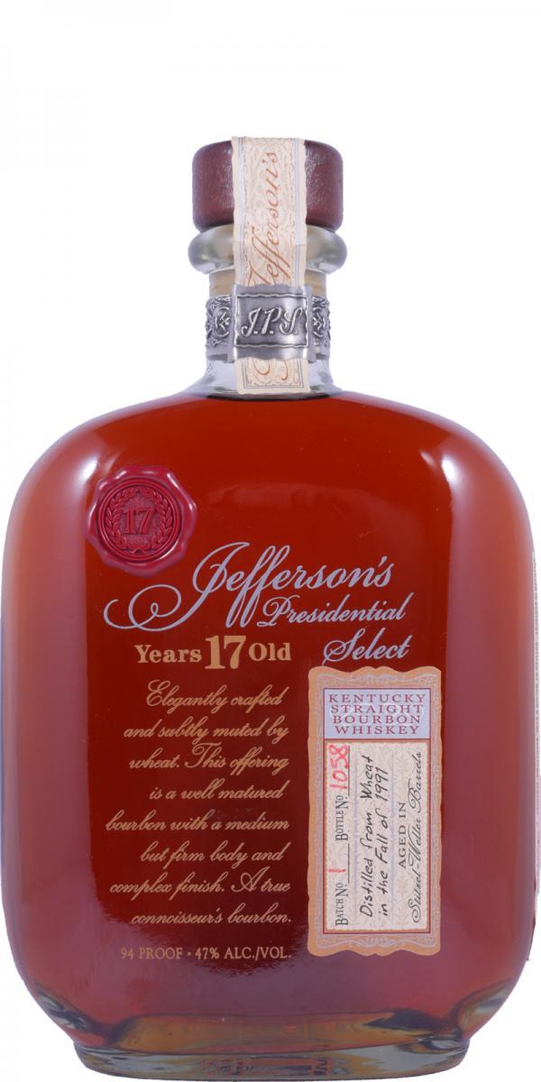 Jefferson's 1991  Presidential Select