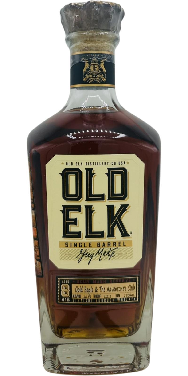 Old Elk Straight Bourbon Sour Mash Reserve  Single Barrel