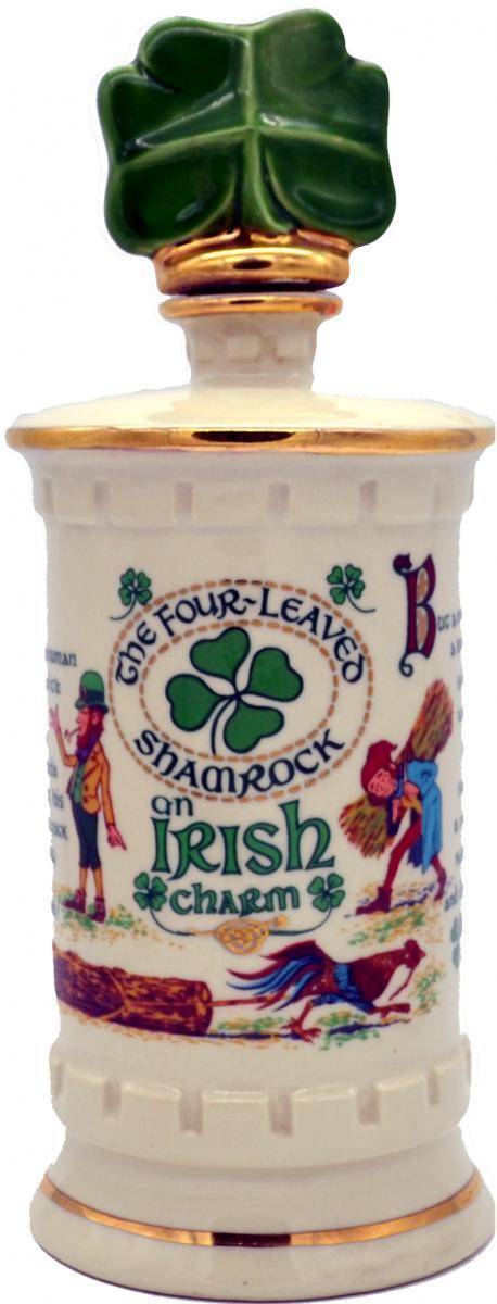 Old Fitzgerald 06-year-old - An Irish Charm  Shamrock Ceramic