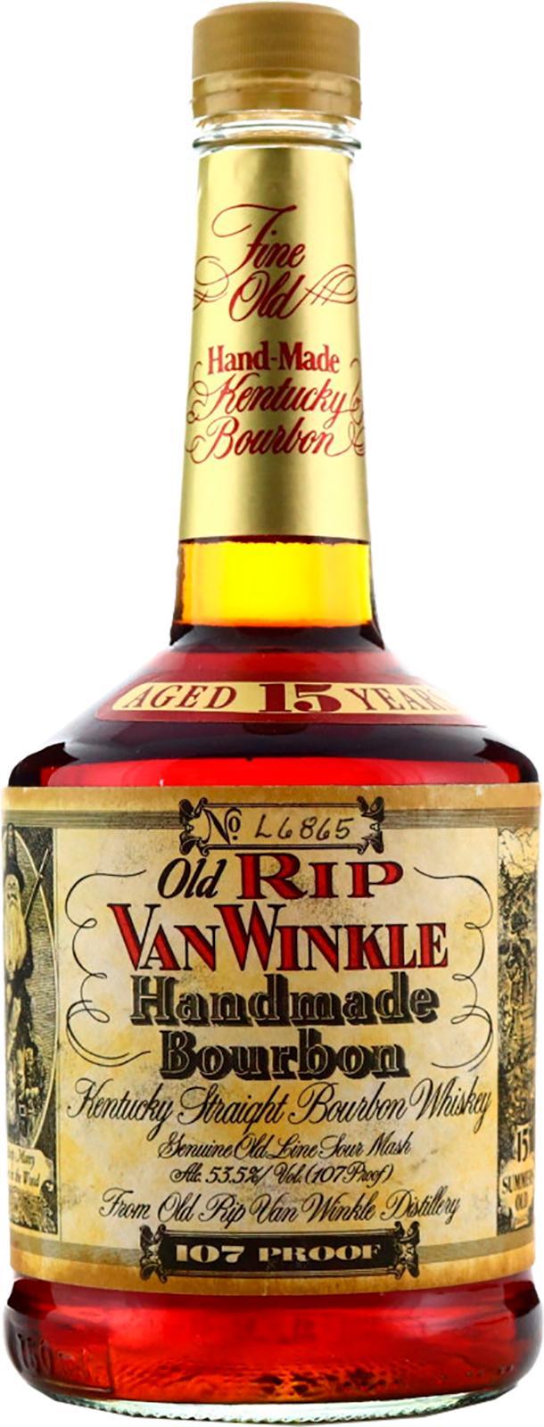 Old Rip Van Winkle 15-year-old  Handmade Bourbon