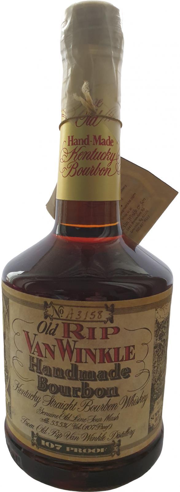 Old Rip Van Winkle NAS  107 Proof