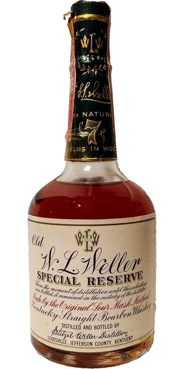 Old W.L. Weller 07-year-old  Special Reserve