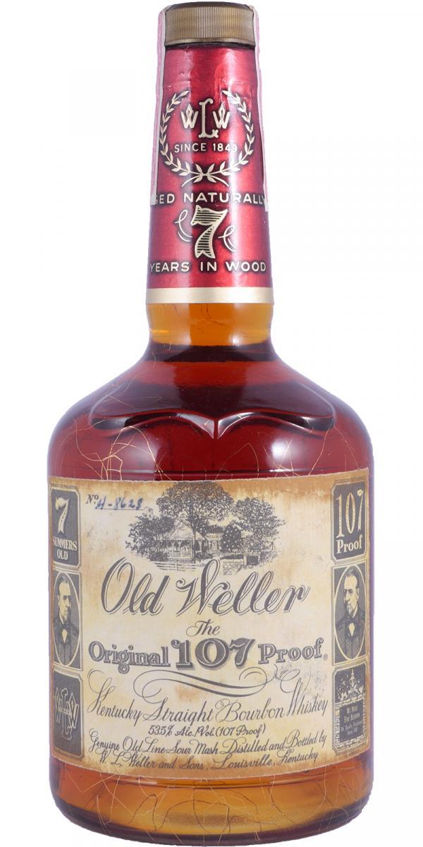 Old Weller 07-year-old  Original 107 Barrel Proof