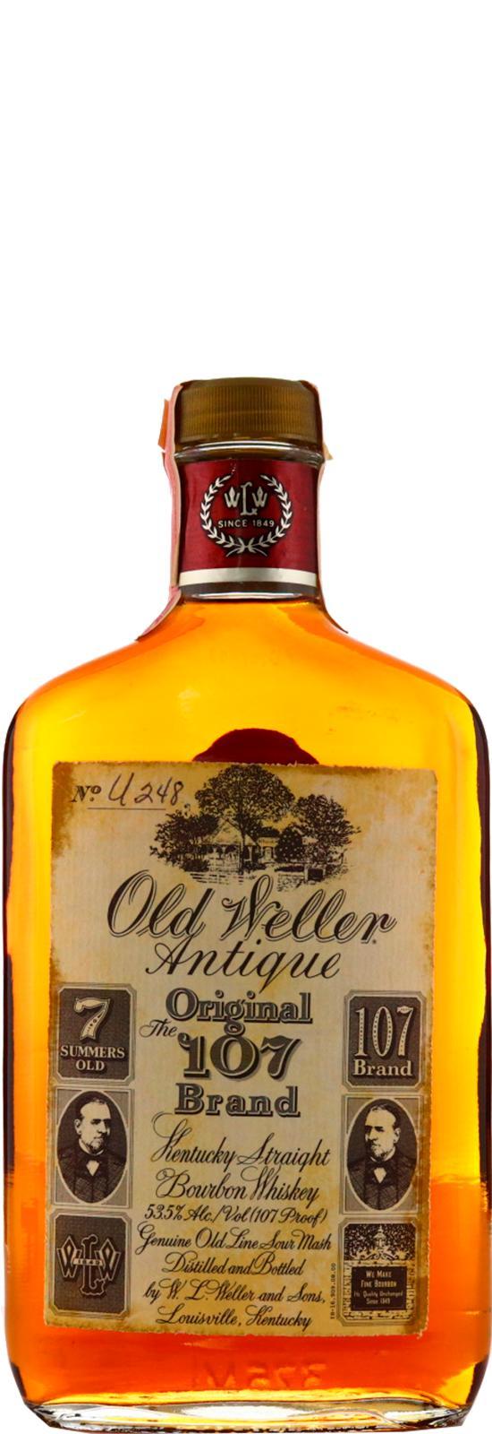 Old Weller Antique  The Original 107 Brand