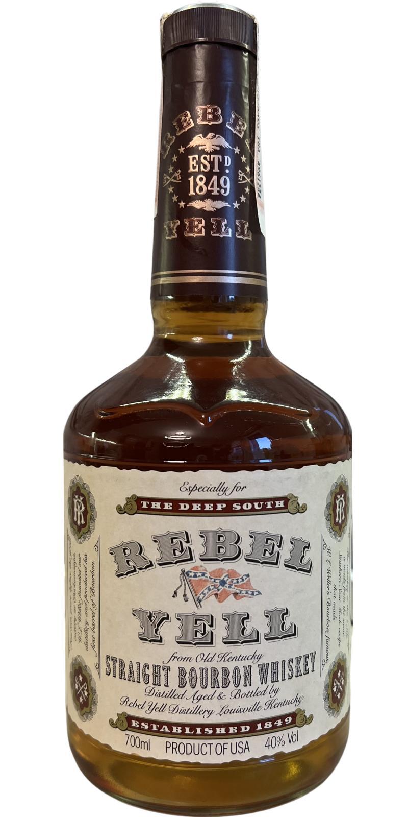 Rebel Yell Straight Bourbon Whiskey  The Deep South