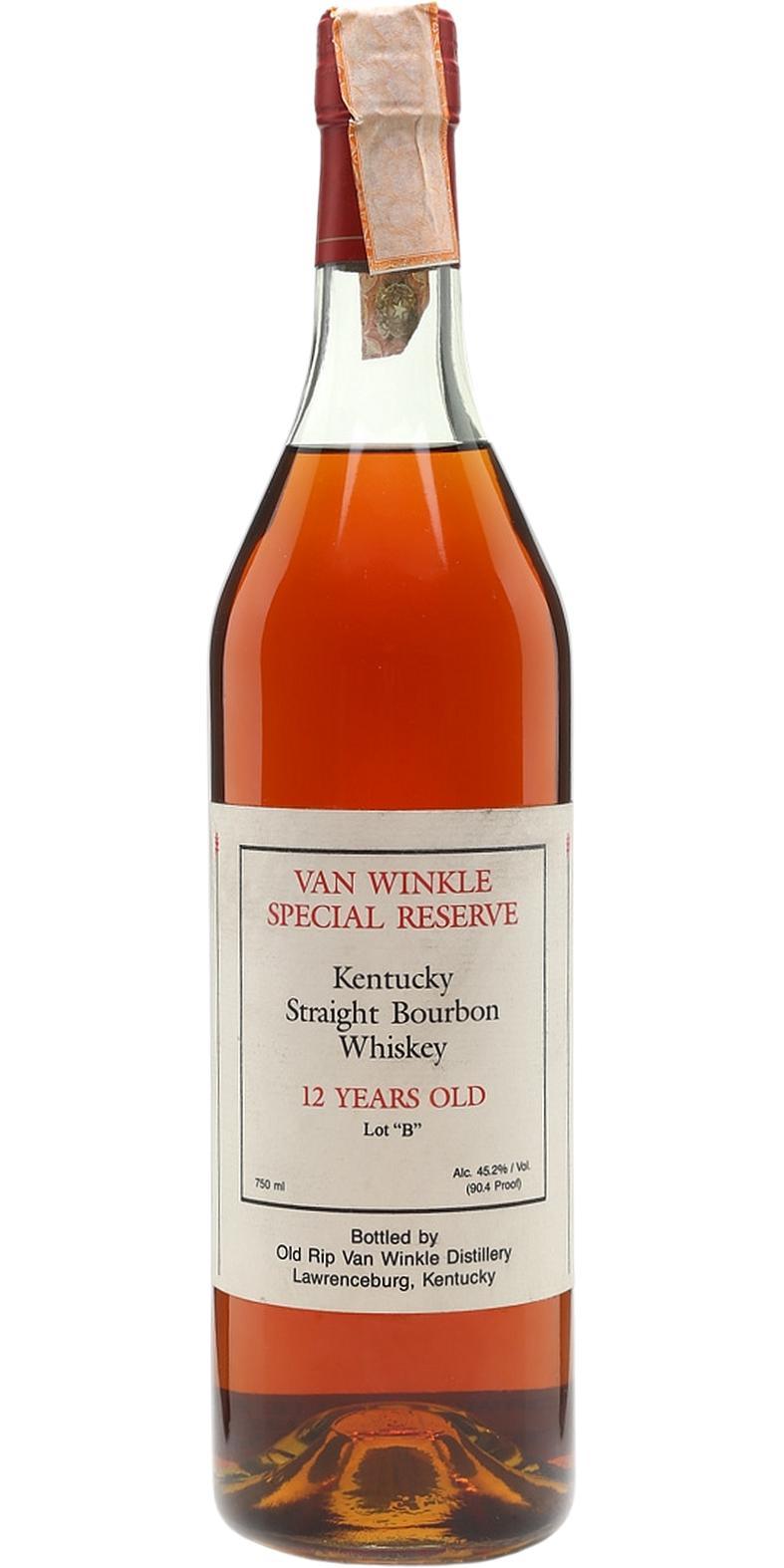 Van Winkle 12-year-old  Special Reserve - Lot “B”