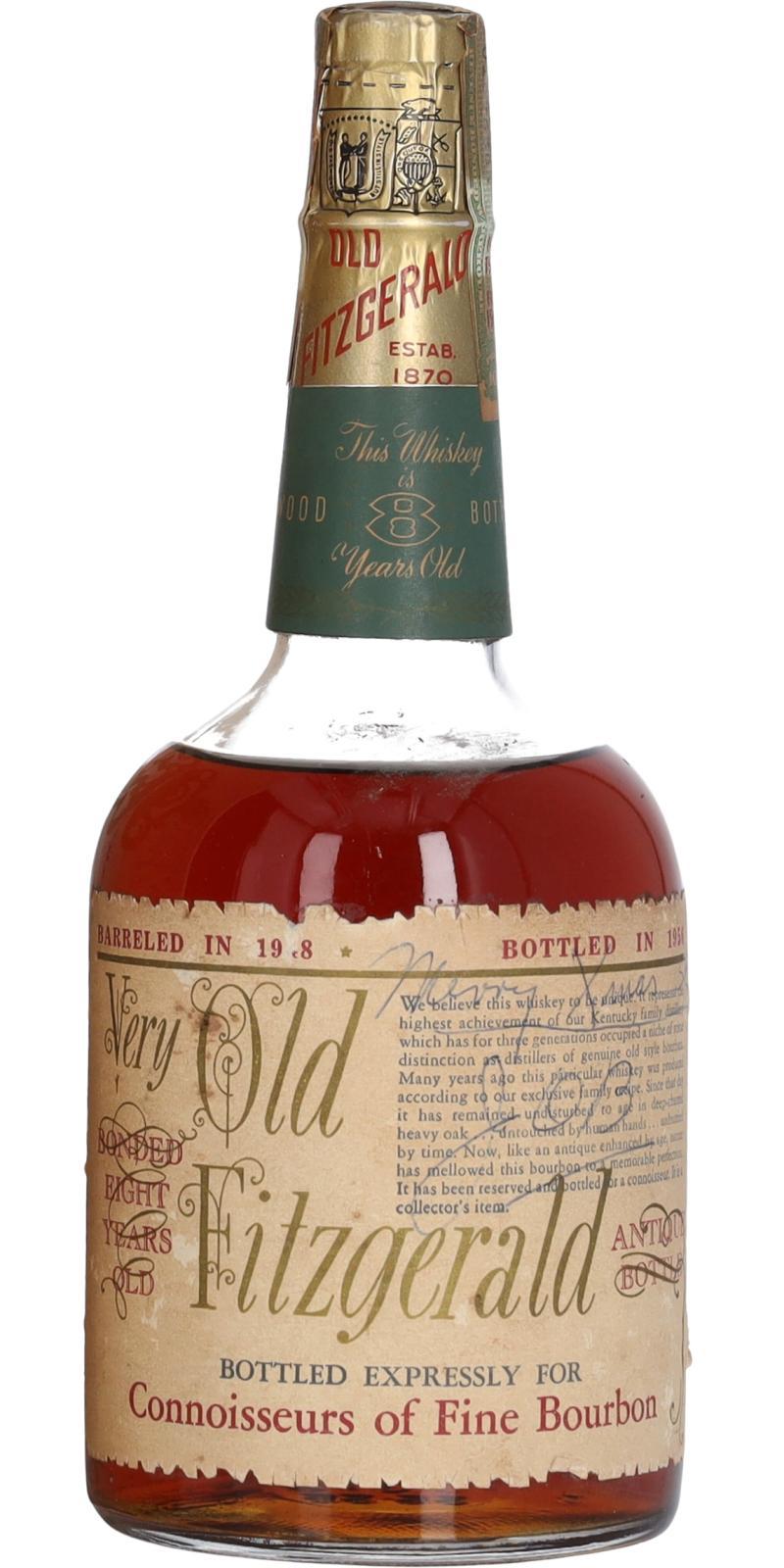 Very Old Fitzgerald 1948  Bottled in Bond
