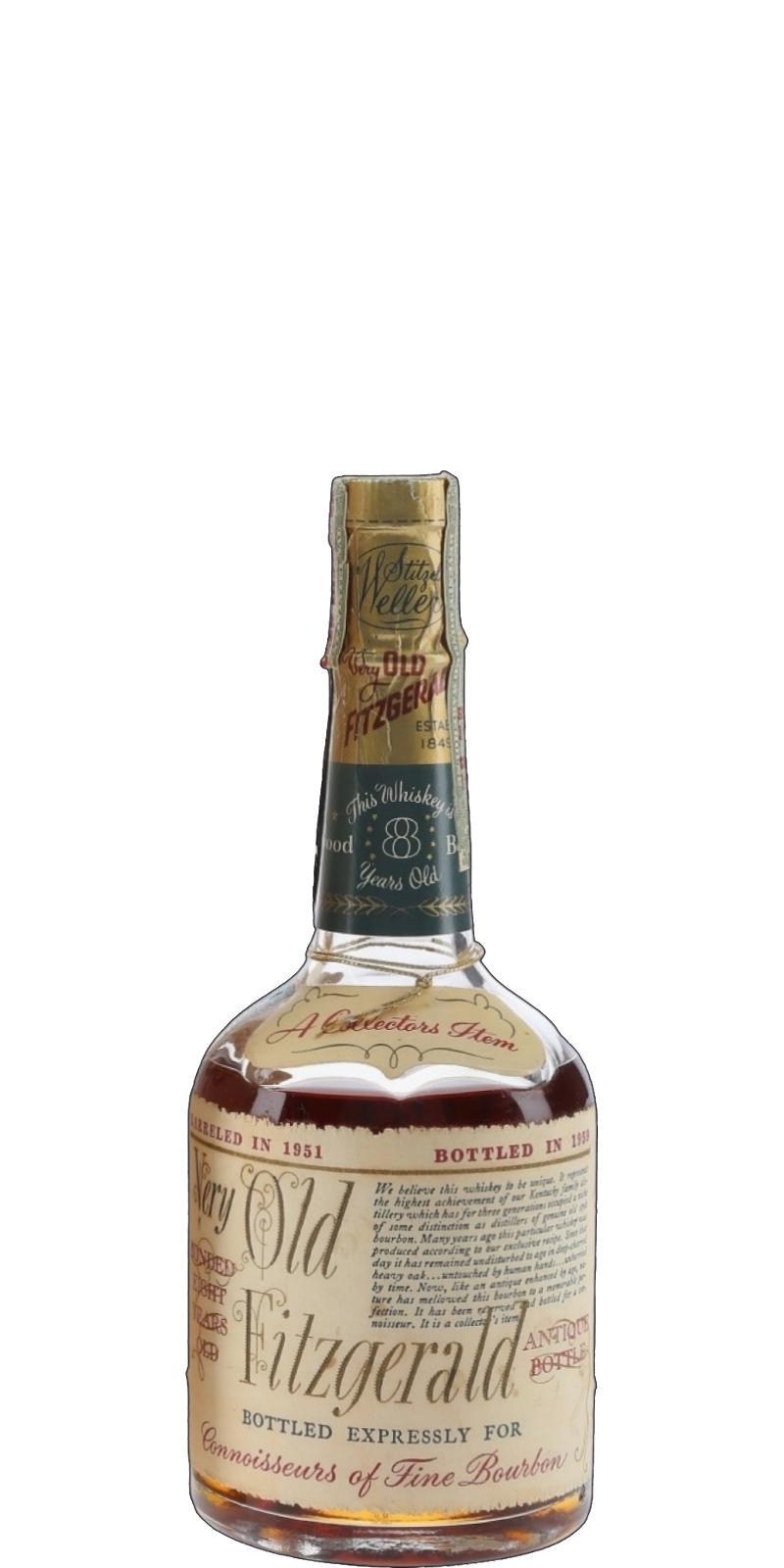 Very Old Fitzgerald 1951  Bottled in Bond