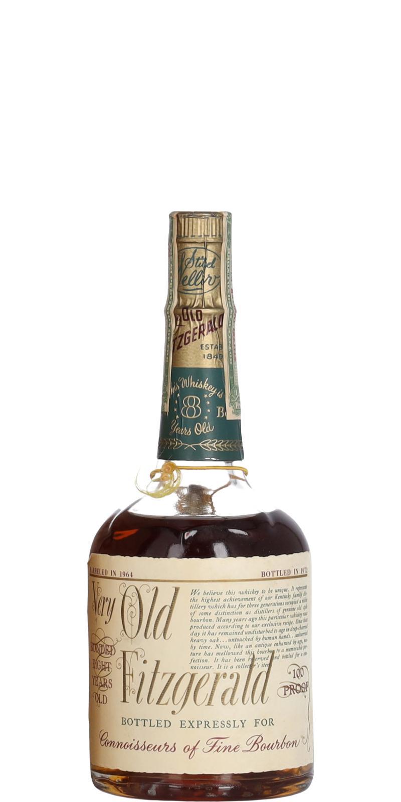 Very Old Fitzgerald 1964  Bottled in Bond