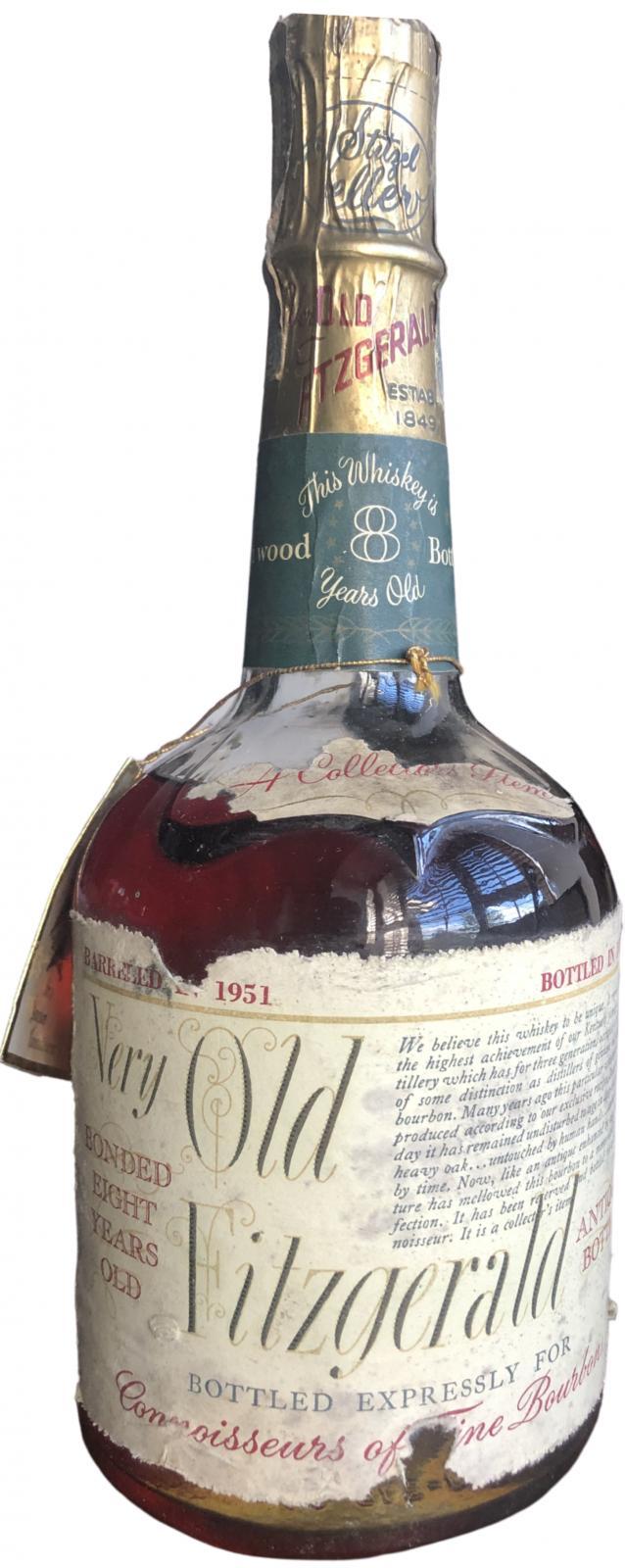 Very Very Old Fitzgerald 1951  Bottled in Bond