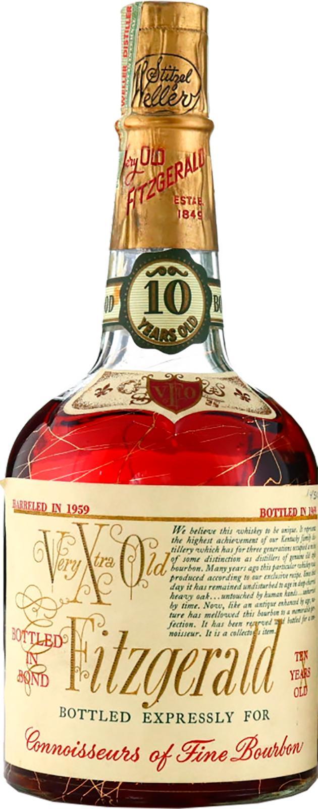 Very Xtra Old Fitzgerald 1959  Bottled in Bond