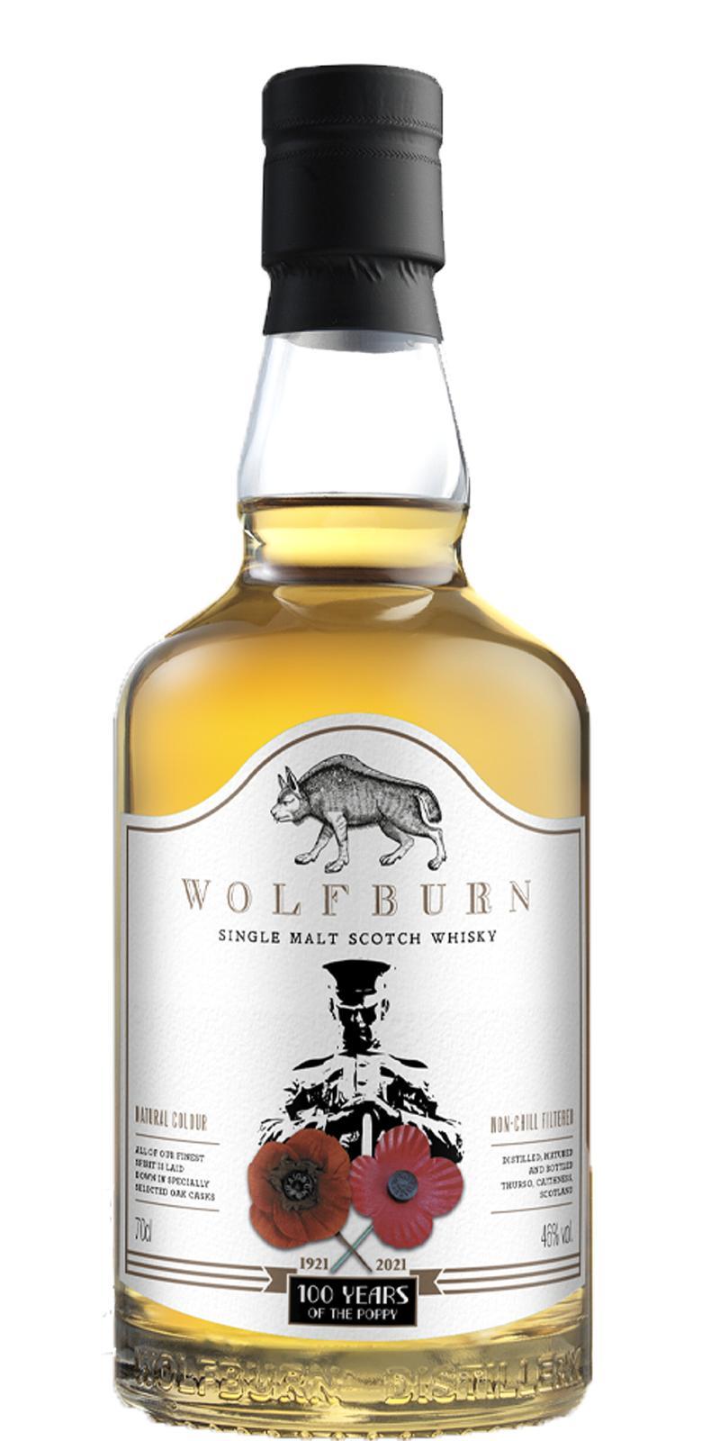 Wolfburn 100 Years Of The Poppy 1921-2021