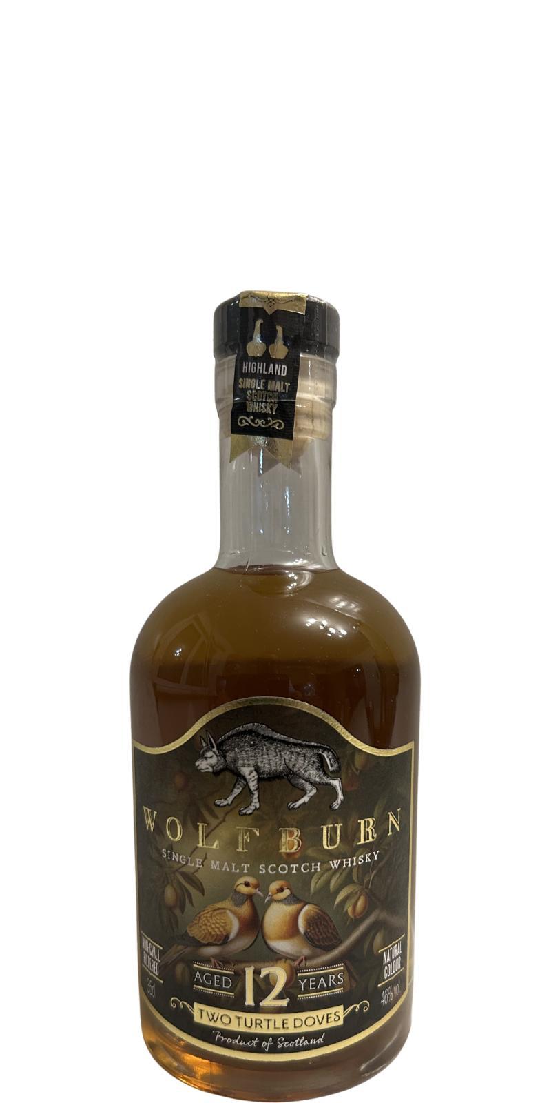 Wolfburn 12-year-old Two Turtle Doves - Christmas Edtition 2025