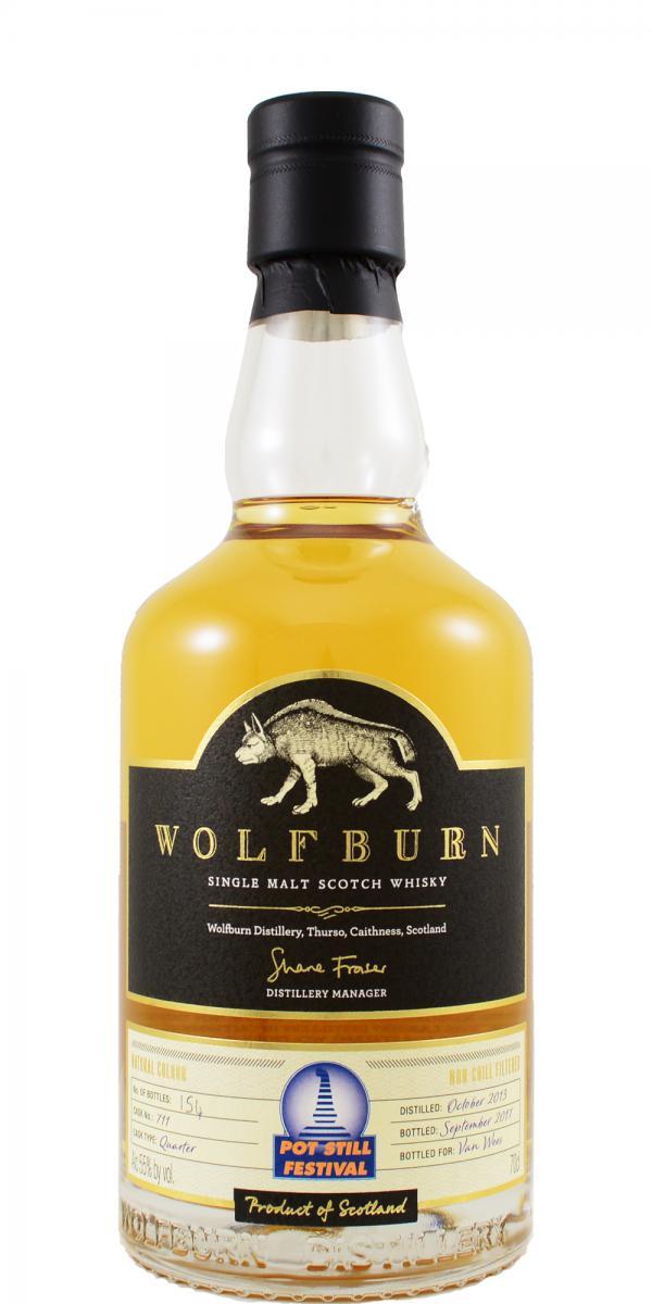 Wolfburn 2013 Pot Still Festival 2017