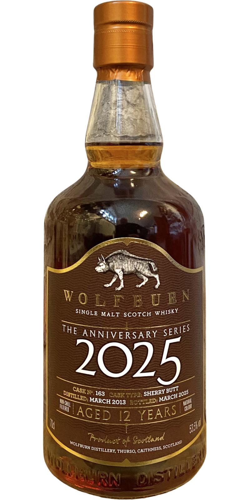 Wolfburn 2013 The Anniversary Series 2025