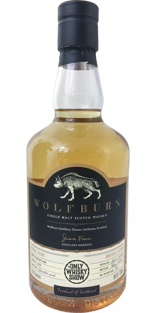 Wolfburn 2014 The Only Whisky Show