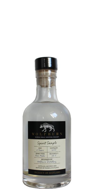 Wolfburn 2015 Spirit Sample