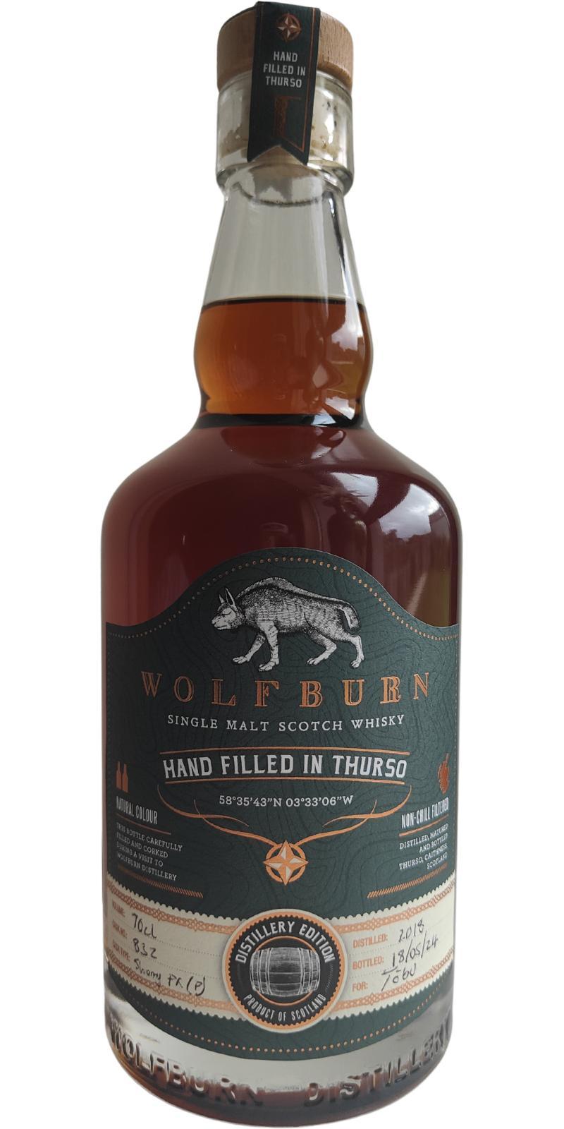 Wolfburn 2018 Hand Filled Distillery Exclusive