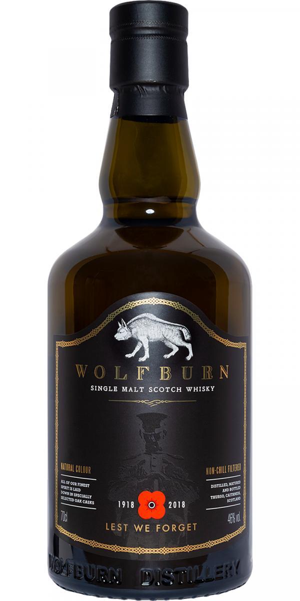 Wolfburn Lest We Forget