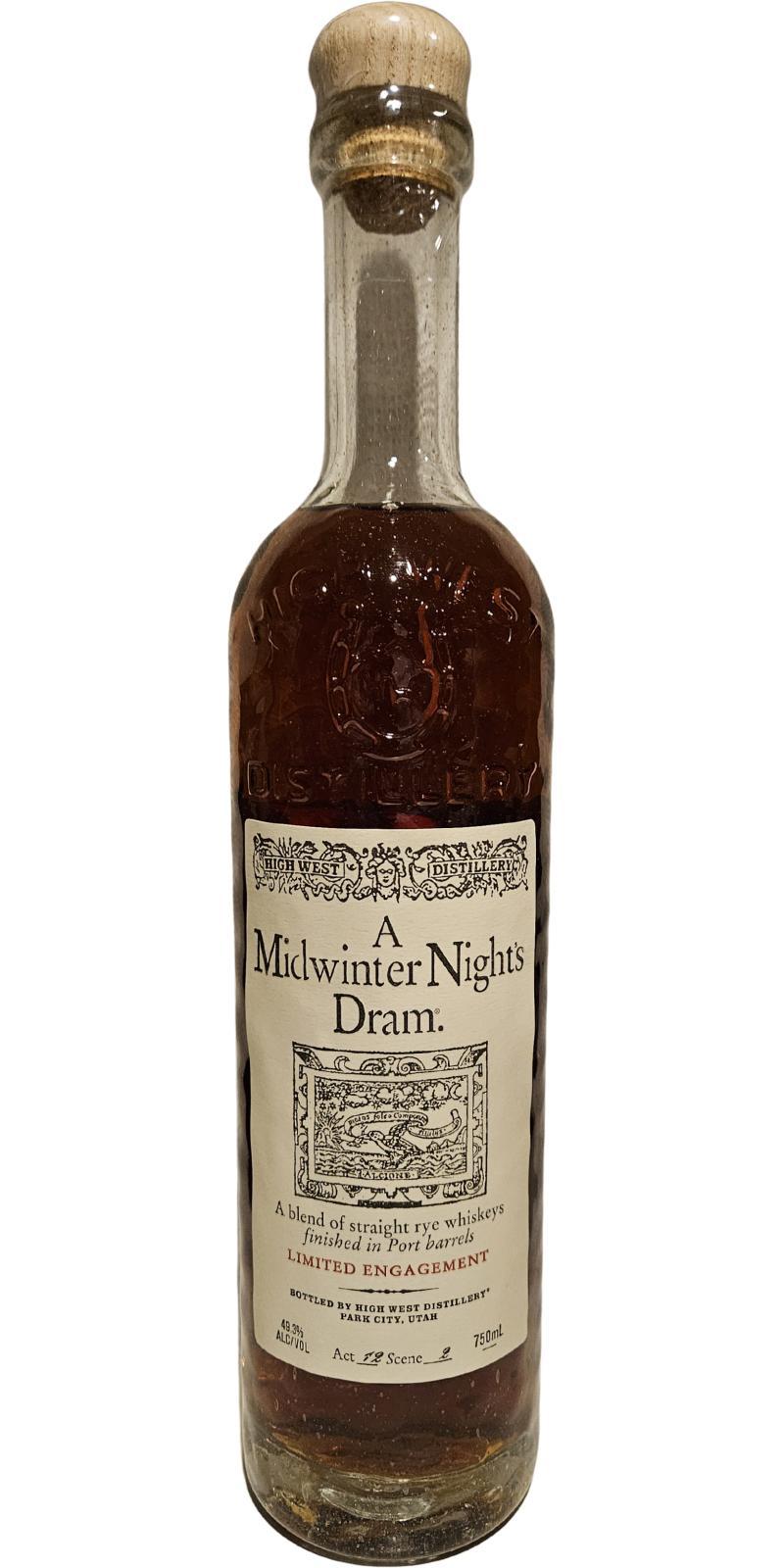 High West A Midwinter Night's Dram  Act 12 Scene 2