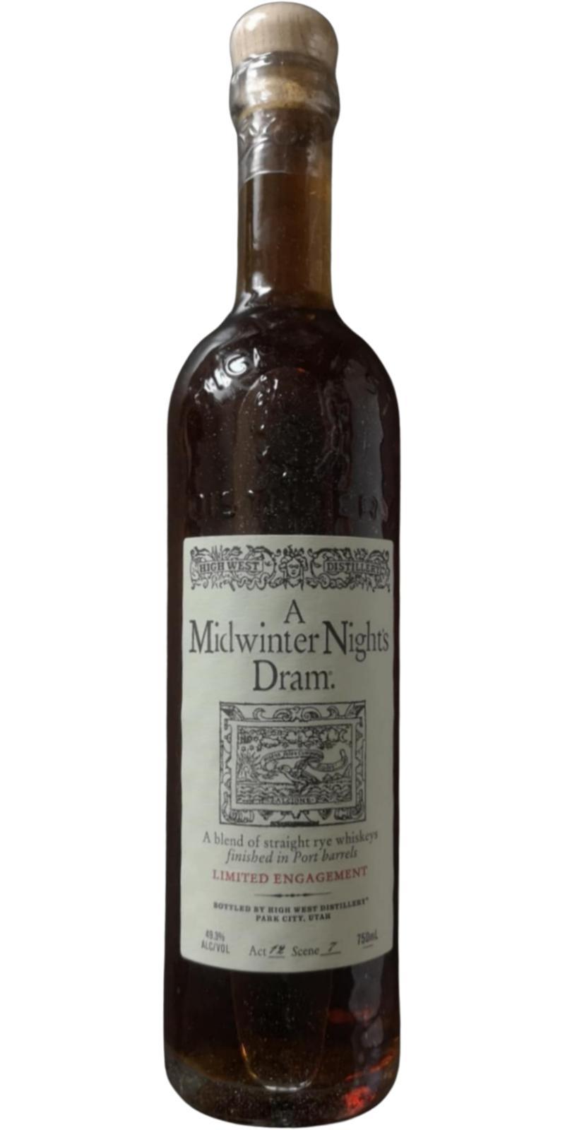 High West A Midwinter Night's Dram  Act 12 Scene 7