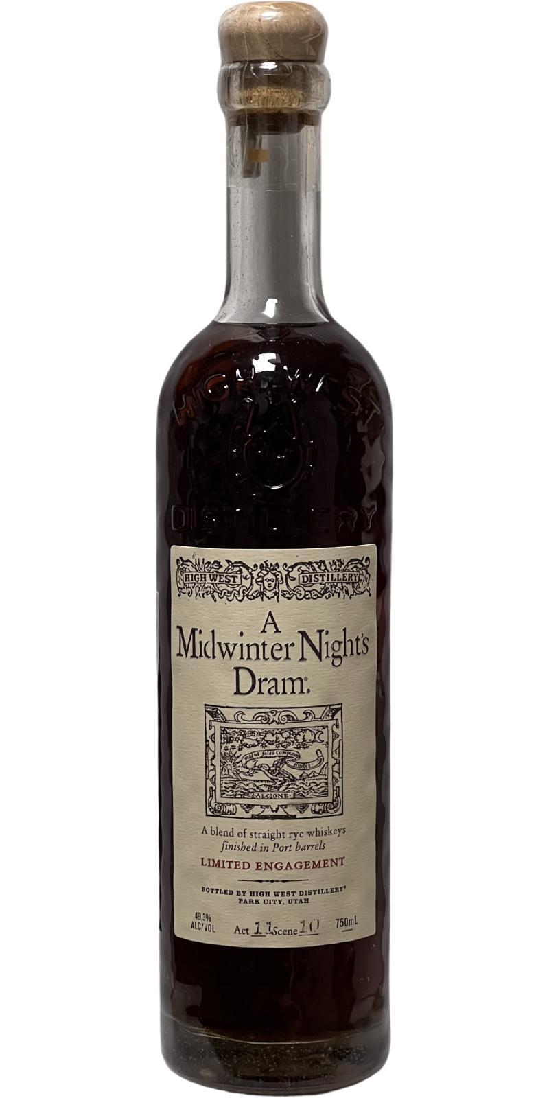 High West A Midwinter Night's Dram  Act 11 Scene 10