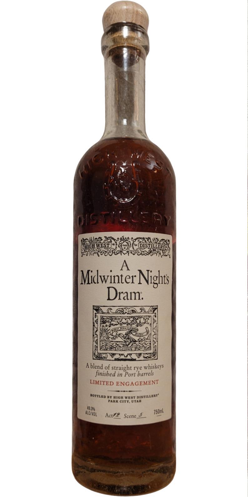 High West A Midwinter Night's Dram  Act 12 Scene 5