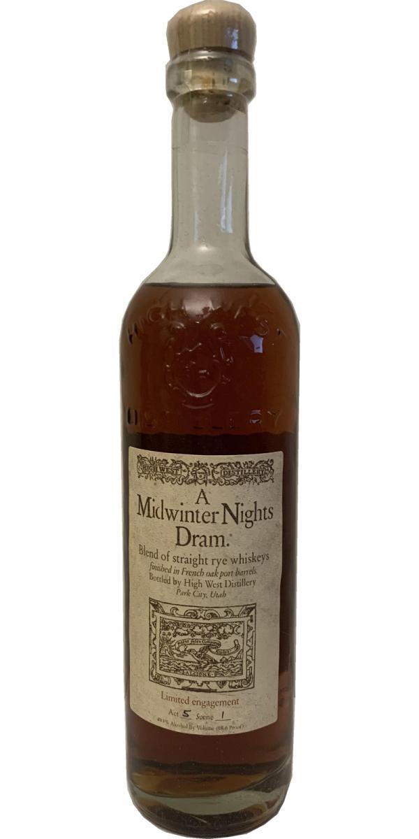 High West A Midwinter Nights Dram  Act 5 Scene 1