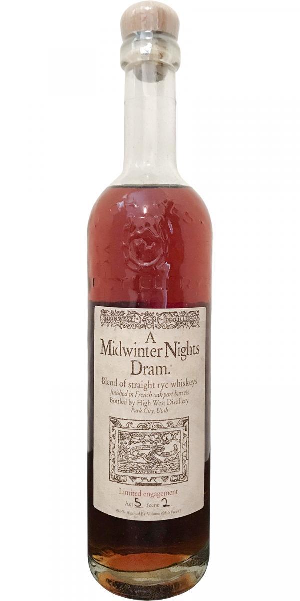 High West A Midwinter Nights Dram  Act 5 Scene 2