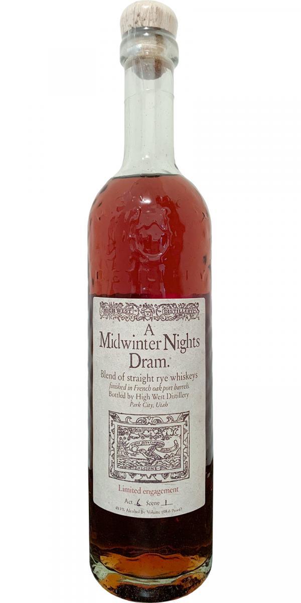 High West A Midwinter Nights Dram  Act 6 Scene 1