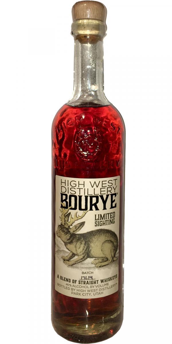 High West Bourye  BOUrbon & RYE