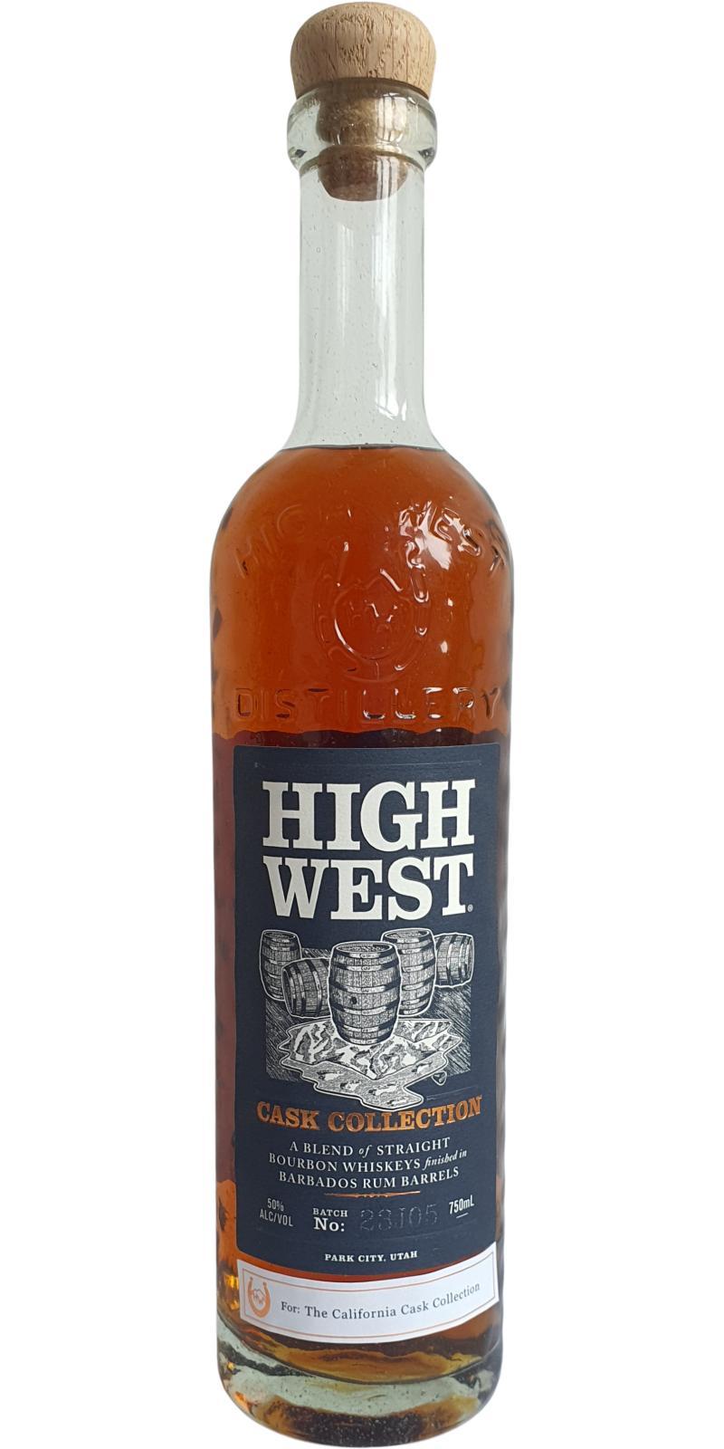 High West California Cask Collection