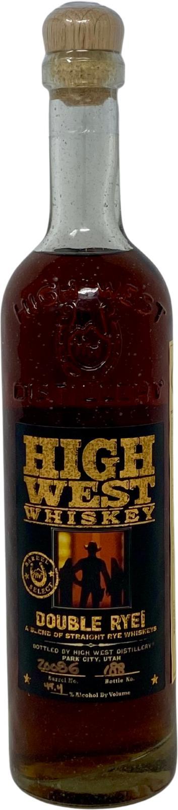 High West Double Rye  Barrel Select