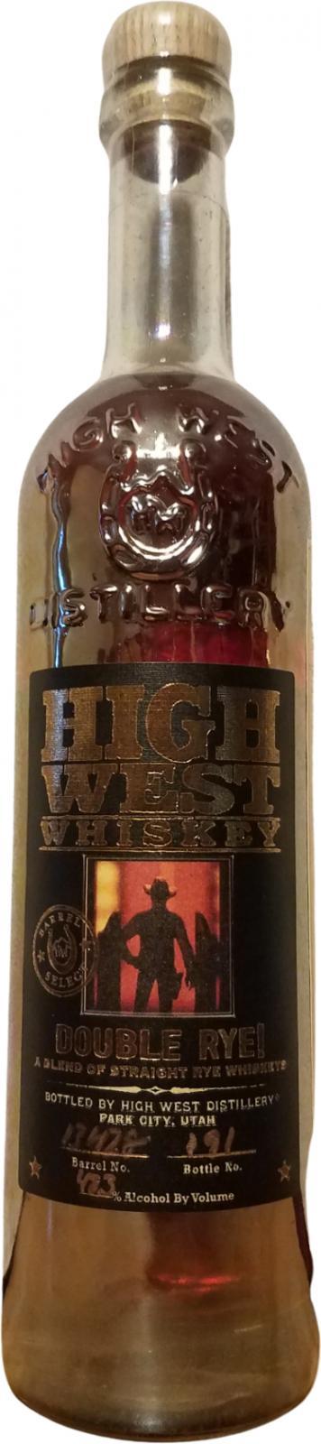 High West Double Rye