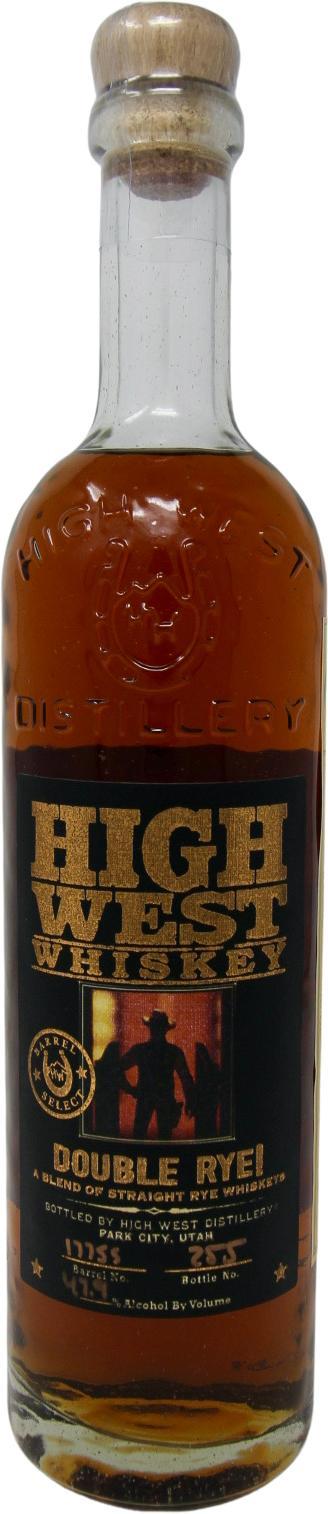 High West Double Rye  Barrel Select