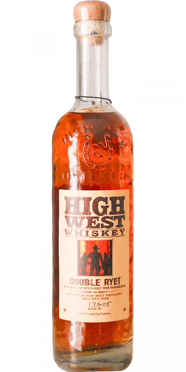 High West Double Rye!